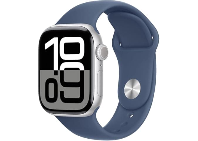 Smart Watch 42mm Silicone Band, Compatible with iOS & Android